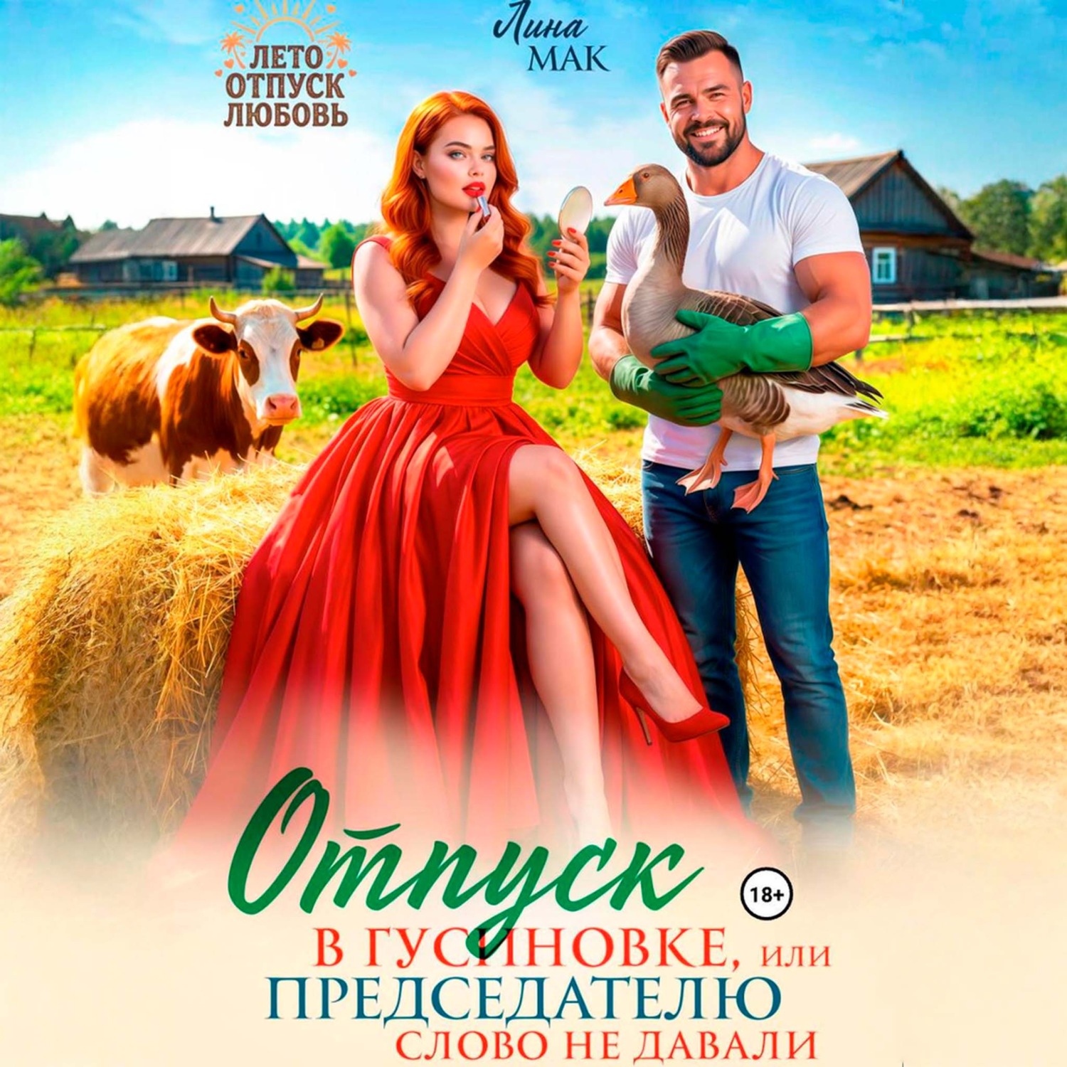 Обложка книги «Отпуск в Гусиновке, или председателю слово не давали»