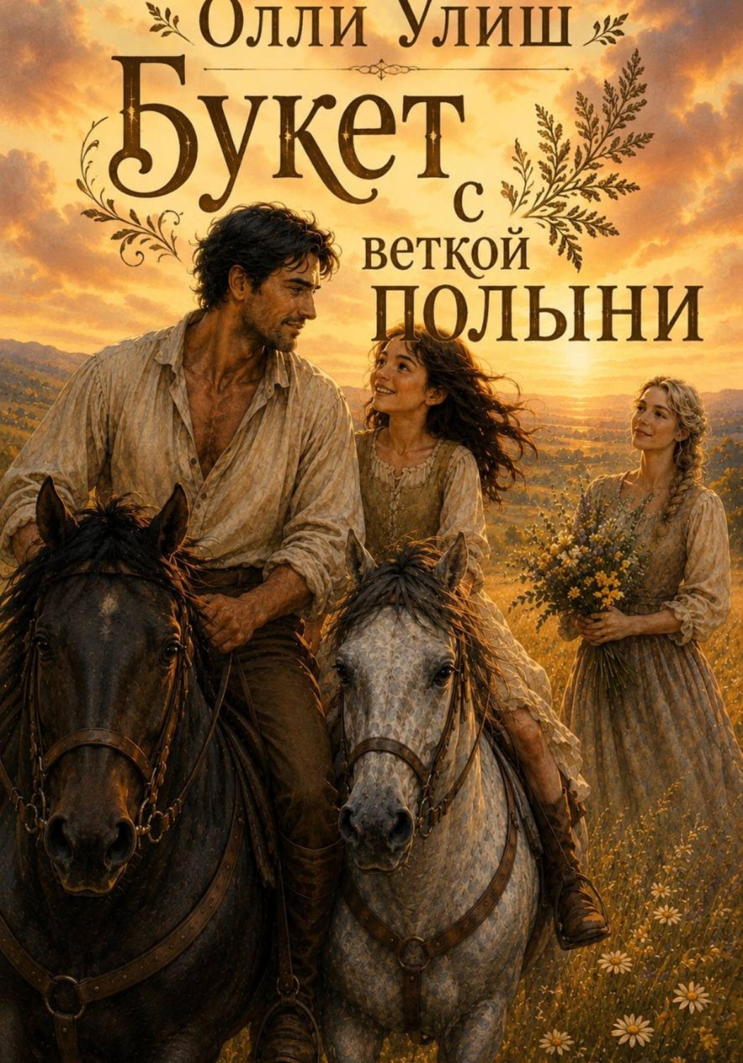 Обложка книги «Букет с веткой полыни»