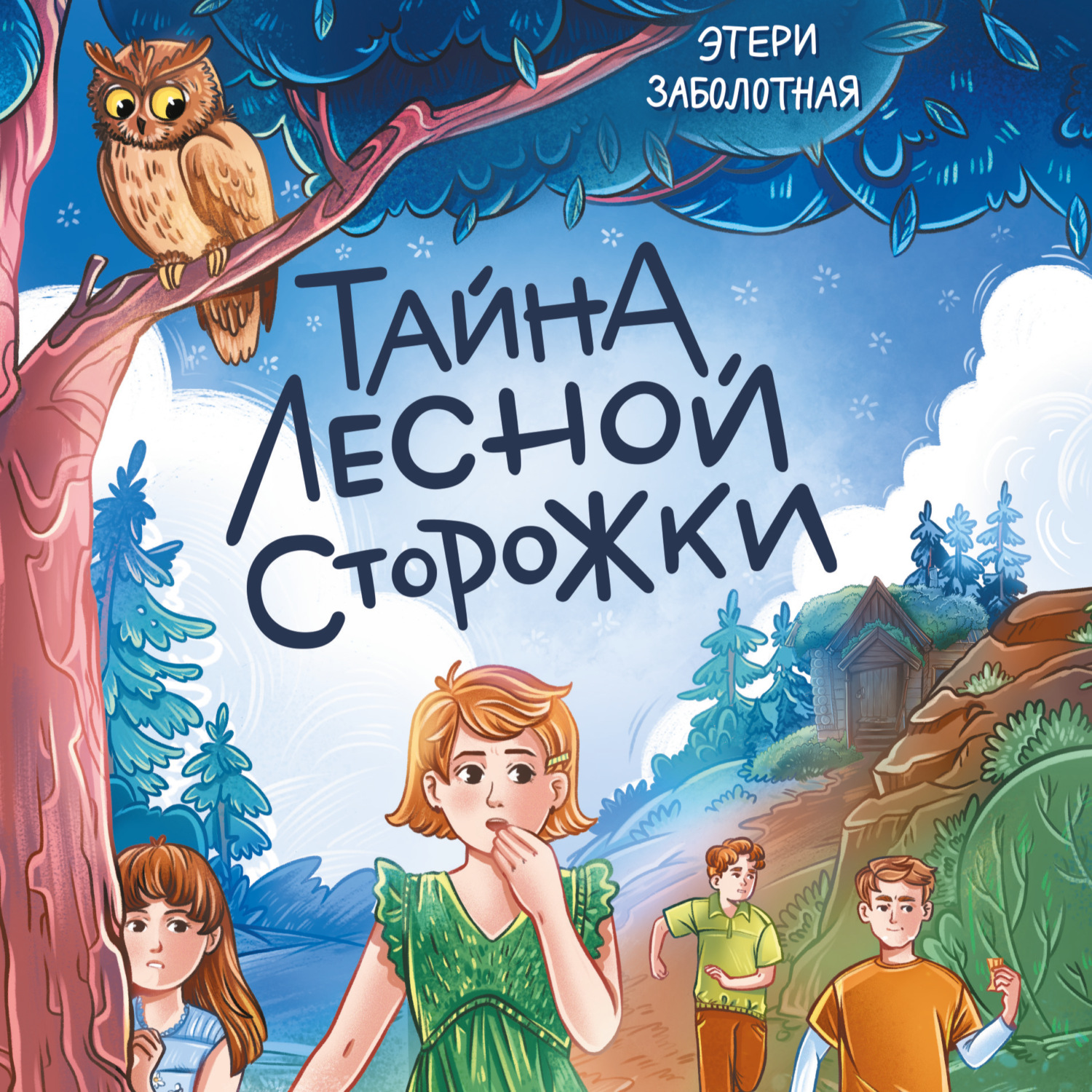 Обложка книги «Тайна лесной сторожки»