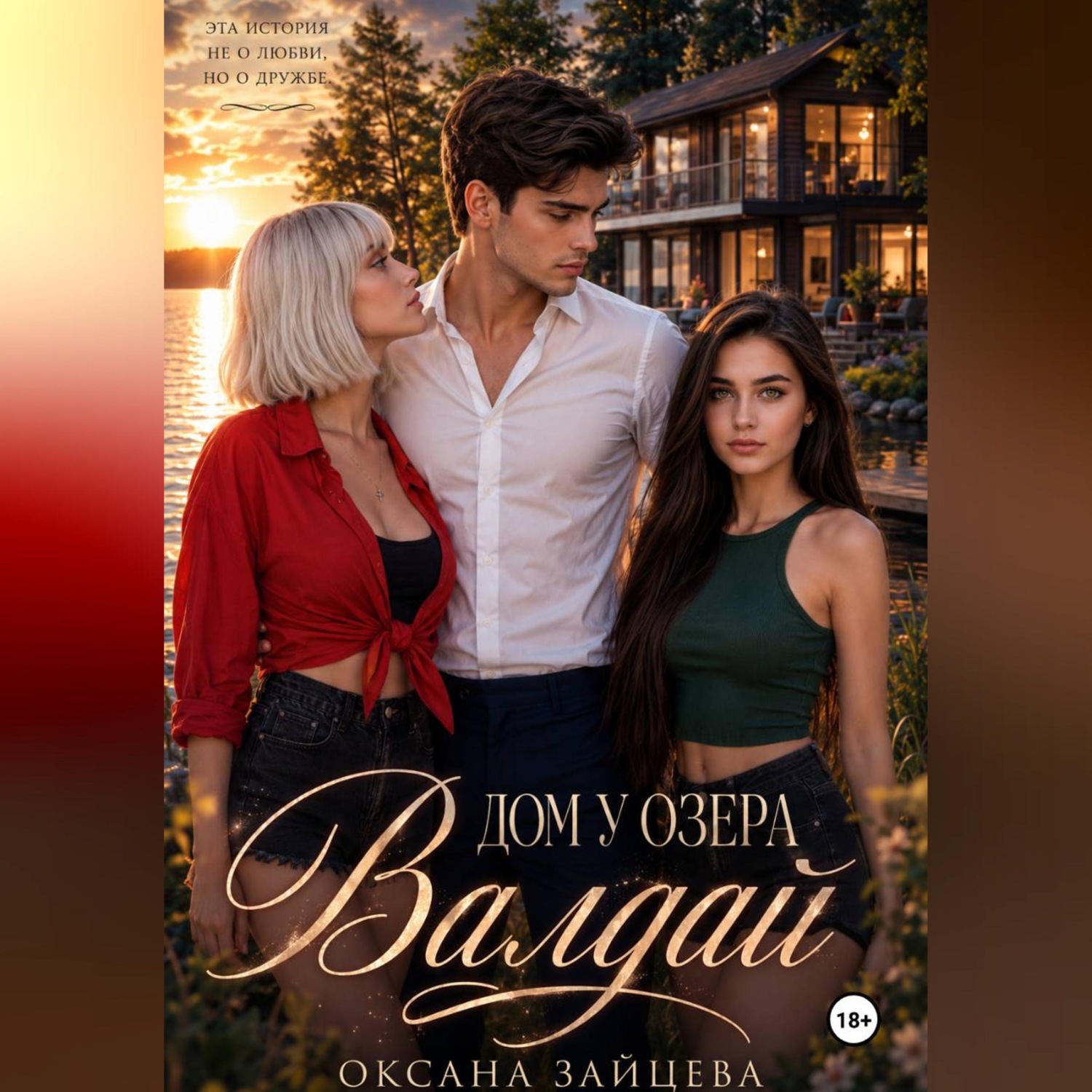 Обложка книги «Дом у озера Валдай»