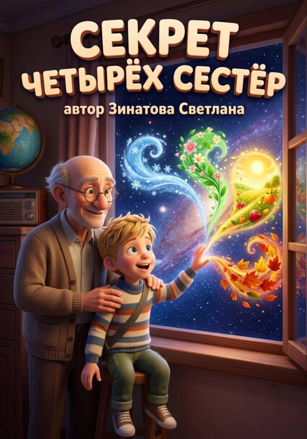 Обложка книги «СЕКРЕТ ЧЕТЫРЁХ СЕСТЕР»