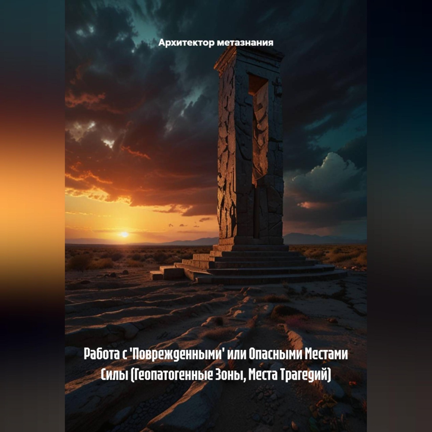 Обложка книги «Работа с 'Поврежденными' или Опасными Местами Силы (Геопатогенные Зоны, Места Трагедий)»