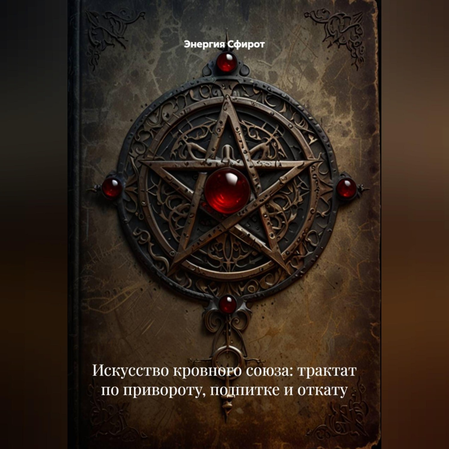 Обложка книги «Искусство кровного союза: трактат по привороту, подпитке и откату»