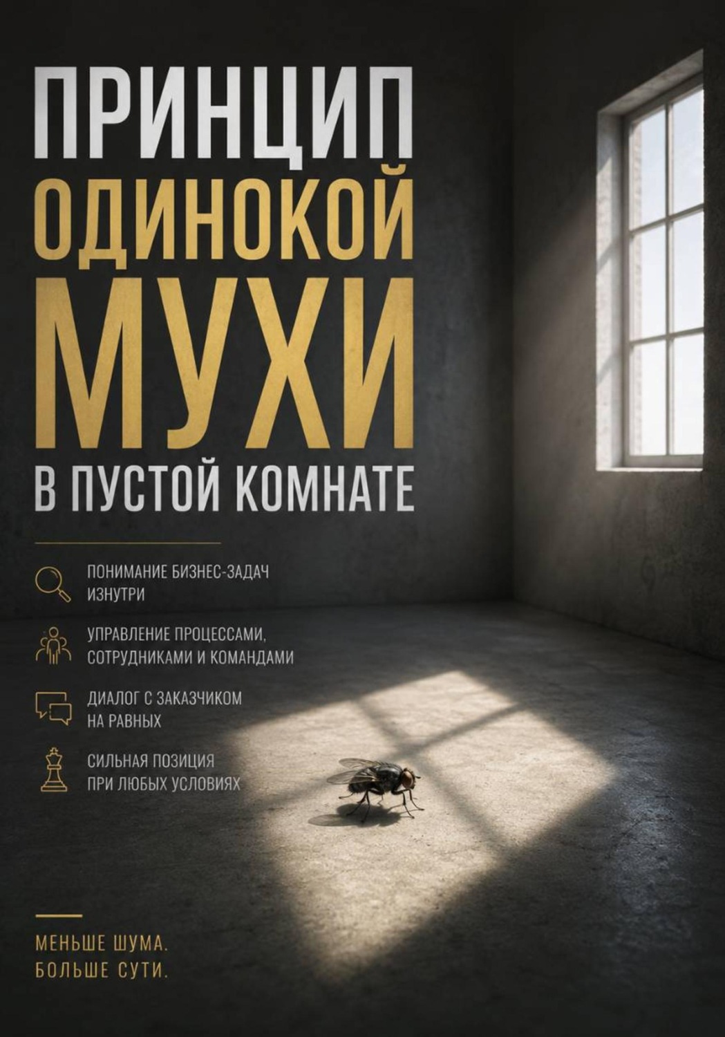 Обложка книги «Принцип одинокой мухи в пустой комнате»