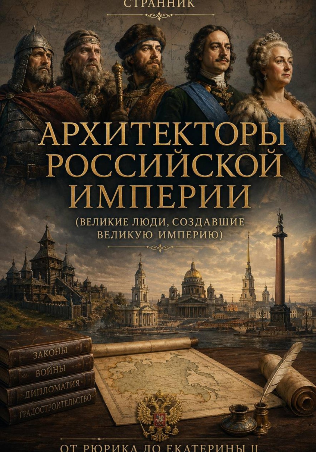 Обложка книги «Архитекторы Российской Империи (великие люди, создавшие великую Империю)»