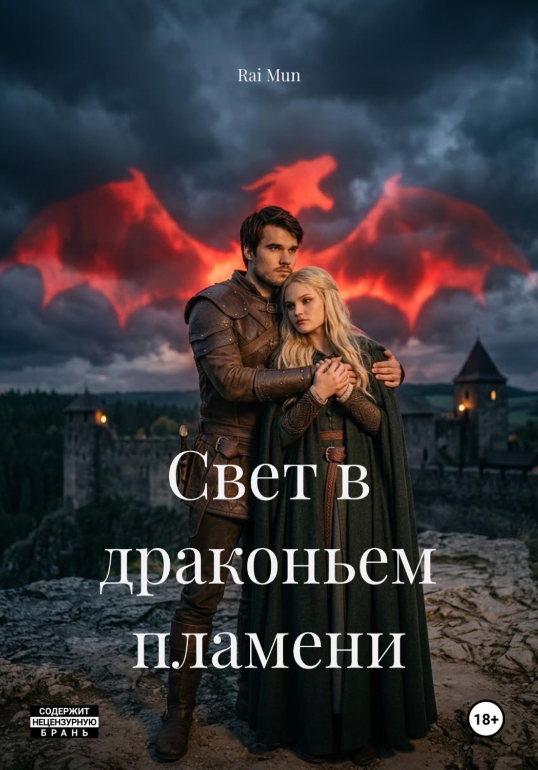 Обложка книги «Свет в драконьем пламени»