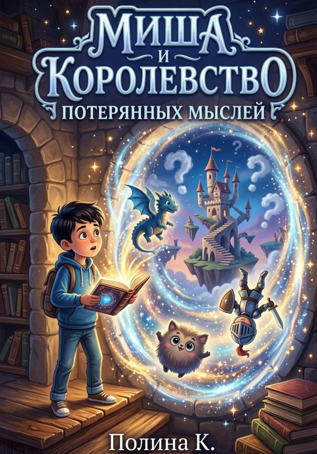 Обложка книги «Миша и Королевство потерянных мыслей»