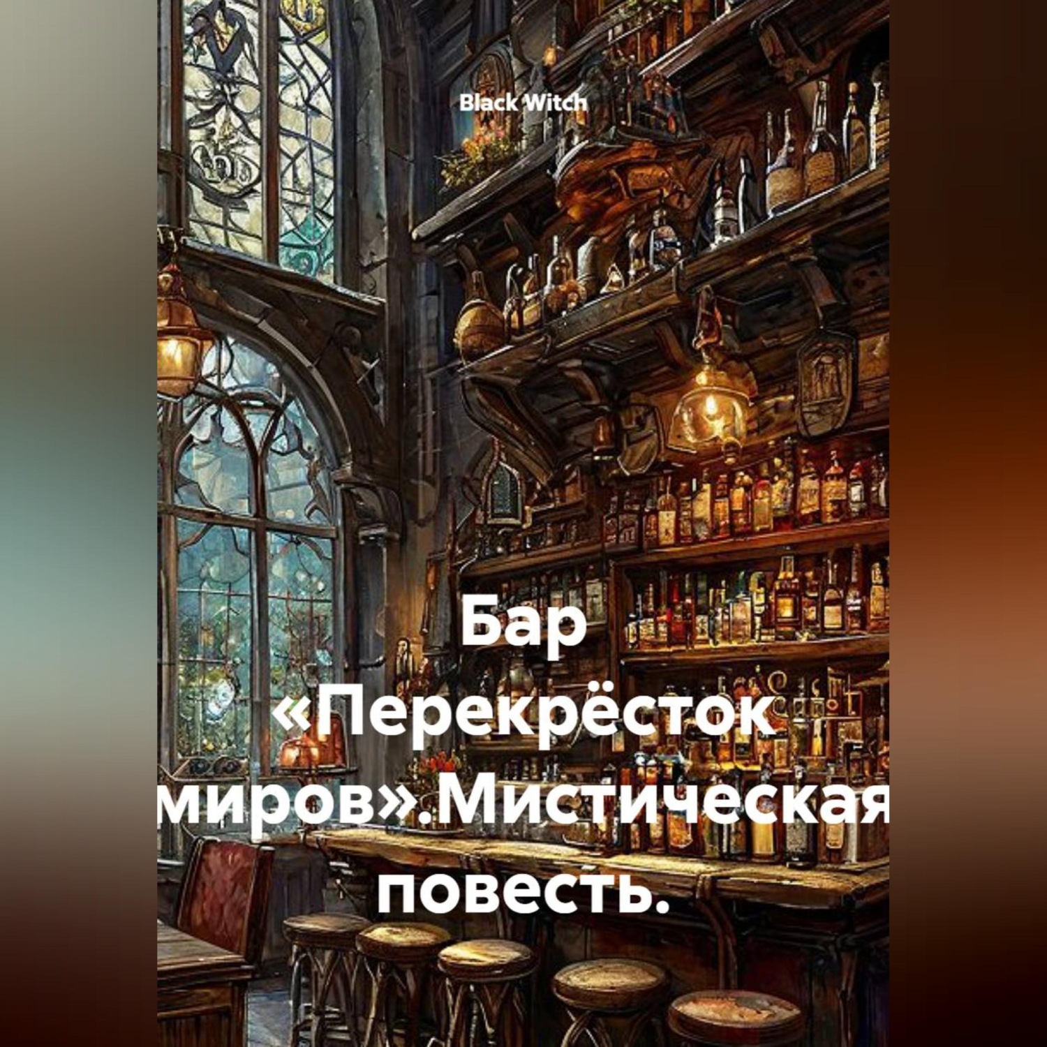 Обложка книги «Бар «Перекрёсток миров».Мистическая повесть.»