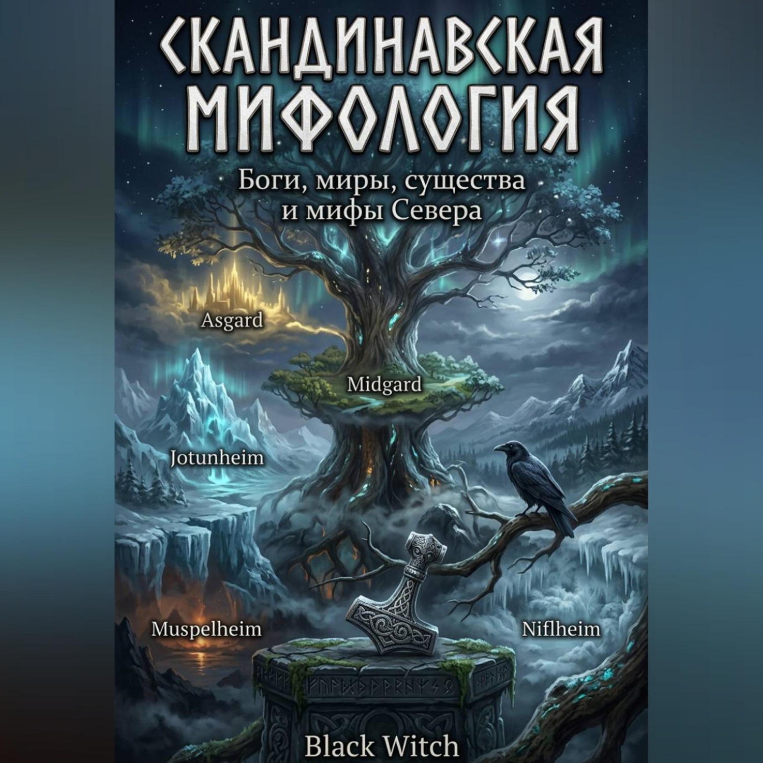 Обложка книги «СКАНДИНАВСКАЯ МИФОЛОГИЯ. Боги, миры, существа, герои и мифы Севера»