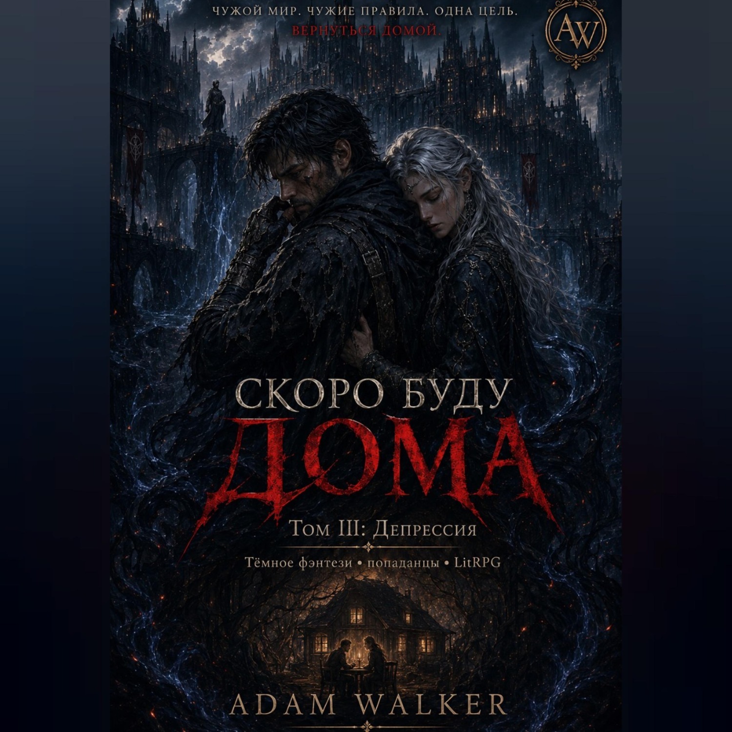 Обложка книги «Скоро буду дома. Том III: Депрессия»
