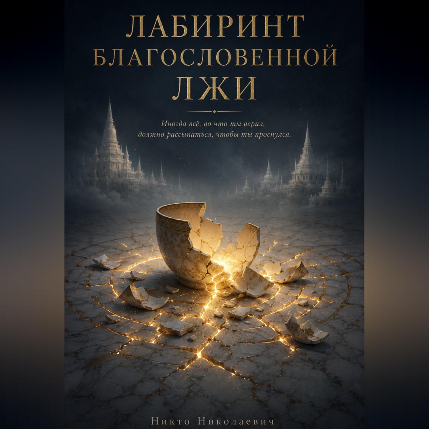 Обложка книги «Лабиринт благословенной лжи»