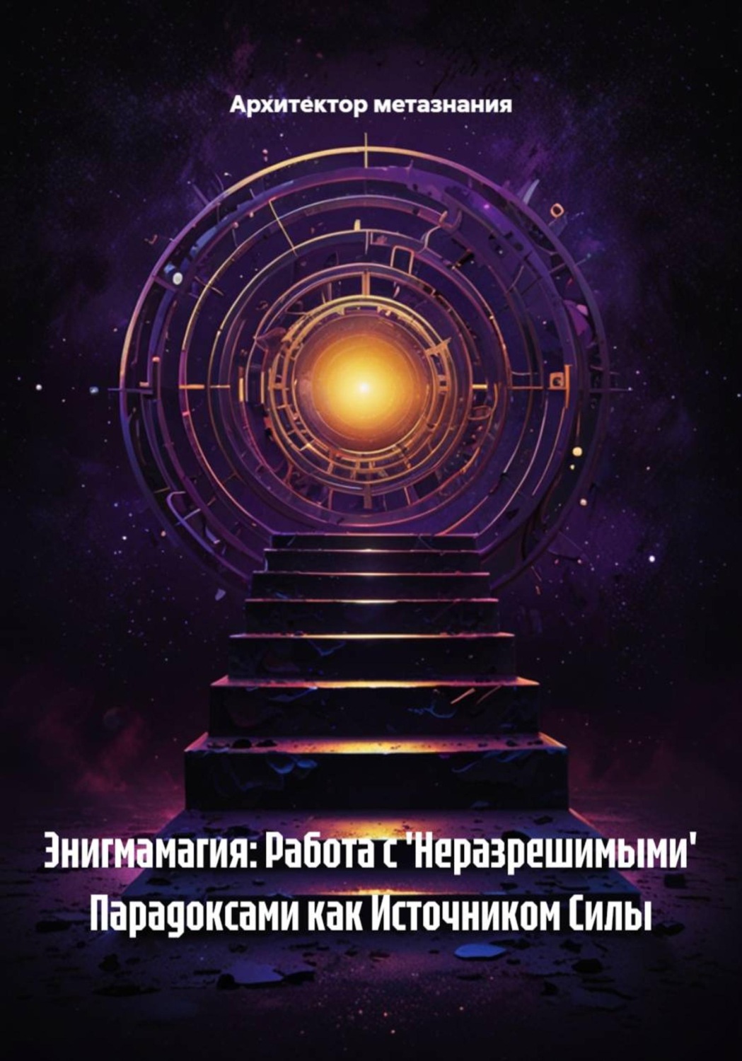 Обложка книги «Энигмамагия: Работа с 'Неразрешимыми' Парадоксами как Источником Силы»