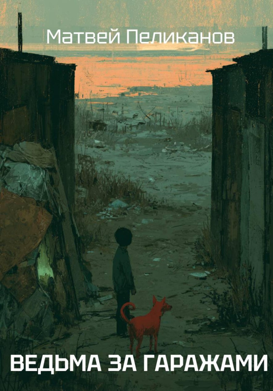 Обложка книги «Ведьма за гаражами»