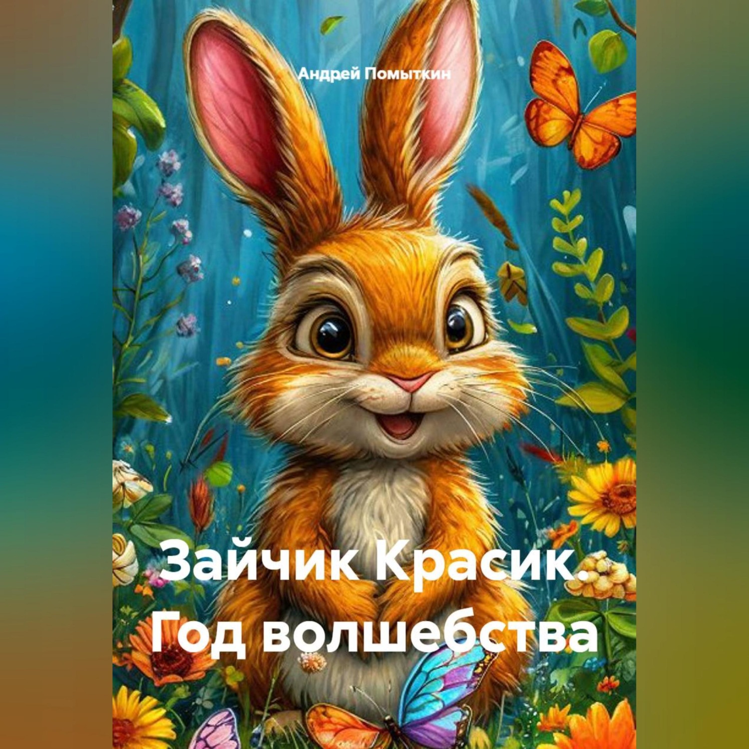Обложка книги «Зайчик Красик. Год волшебства»