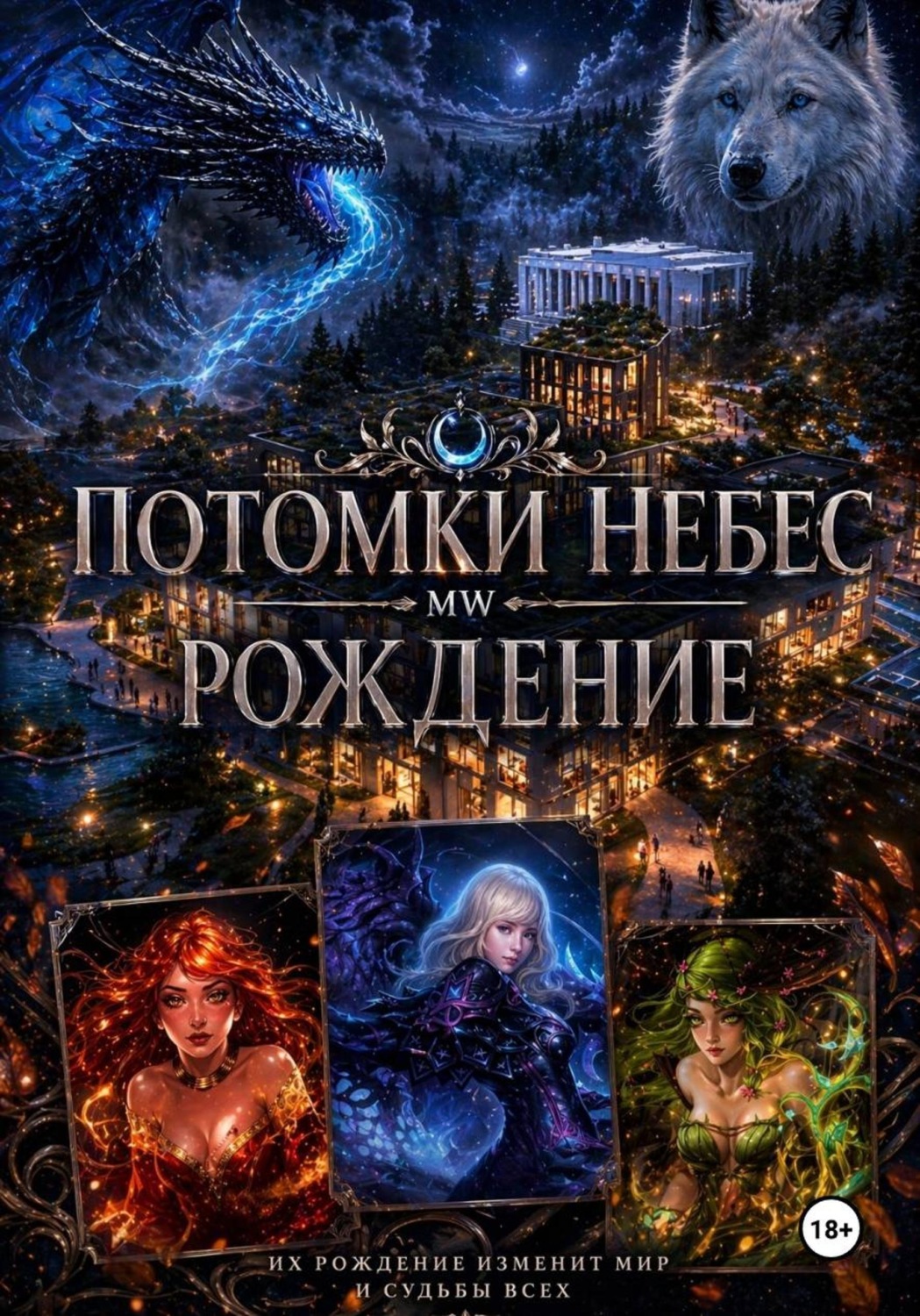 Обложка книги «Потомки небес»