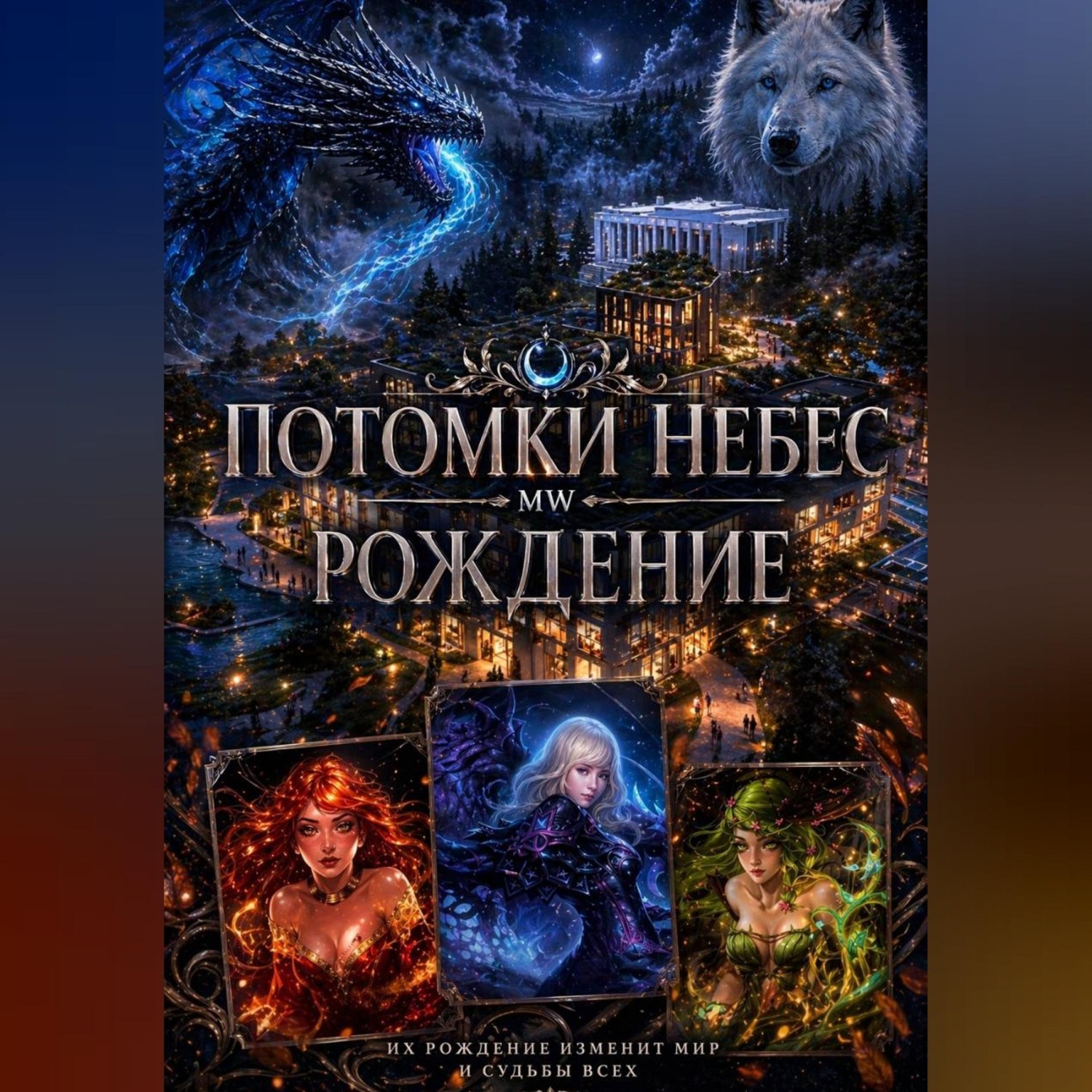 Обложка книги «Потомки небес»