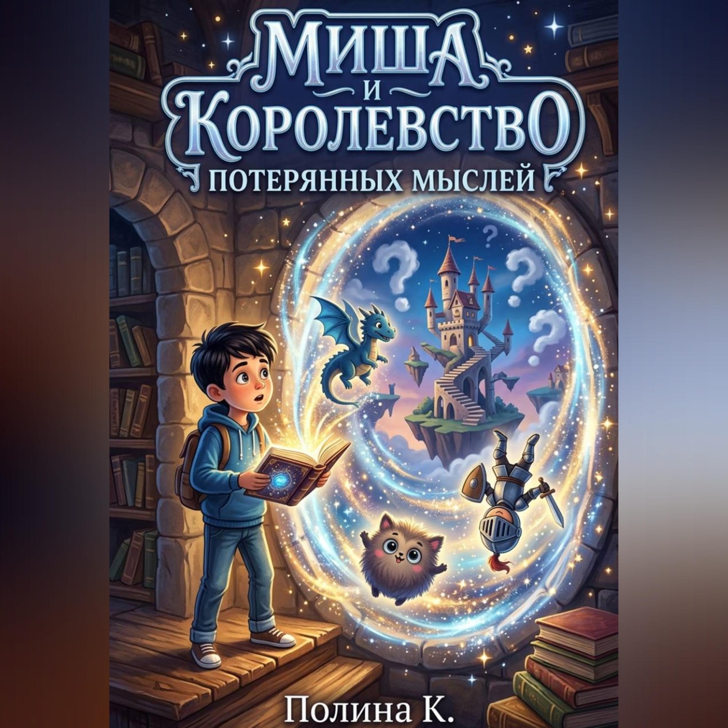 Обложка книги «Миша и Королевство потерянных мыслей»