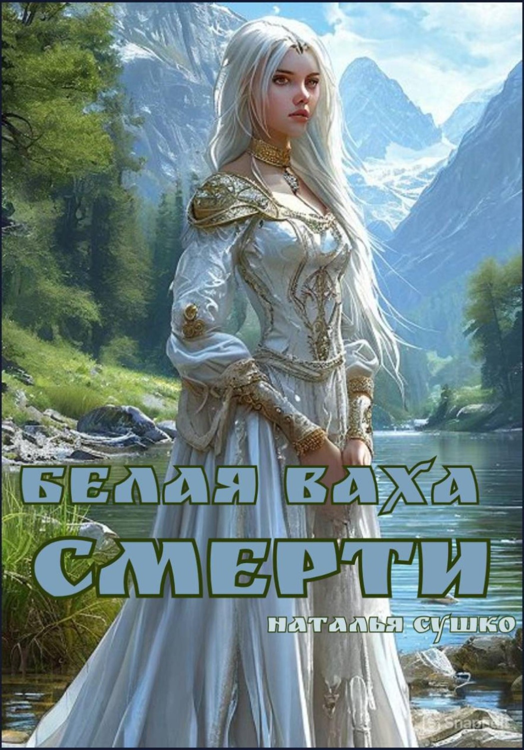 Обложка книги «Белая ваха смерти»