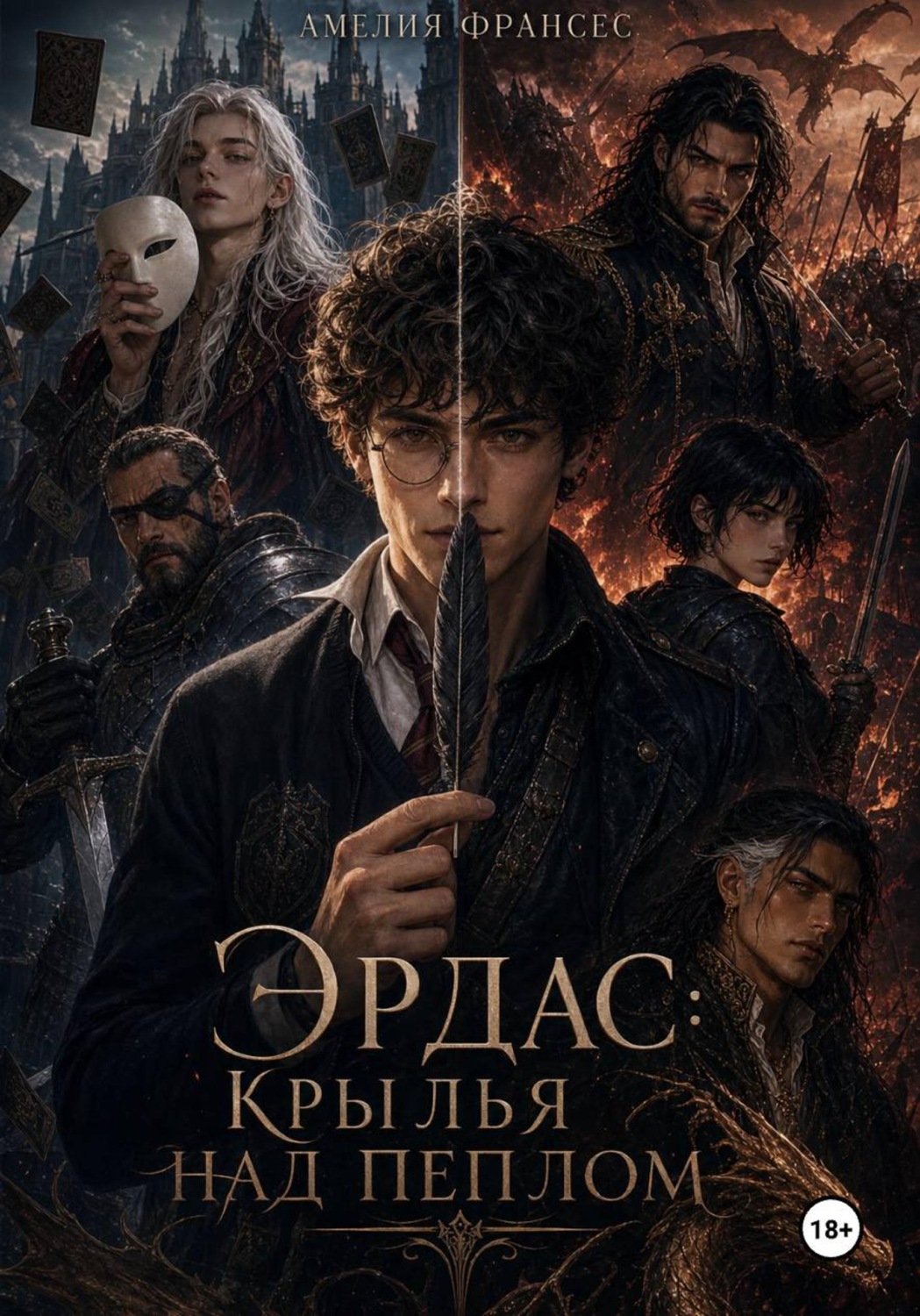 Обложка книги «Эрдас: крылья над пеплом»