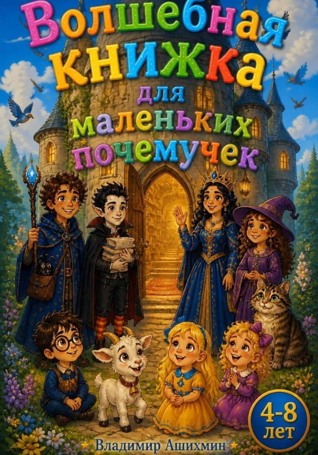 Обложка книги «Волшебная книжка для маленьких почемучек»