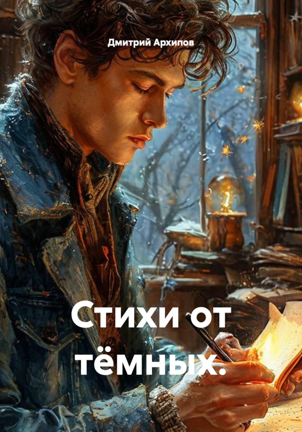 Обложка книги «Стихи от тёмных»