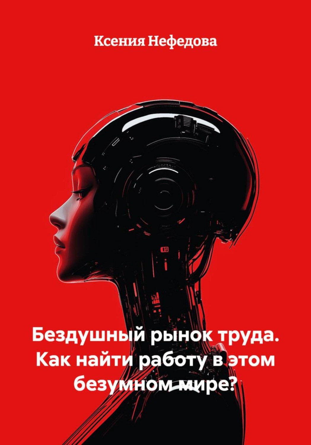 Обложка книги «Бездушный рынок труда. Как найти работу в этом безумном мире?»