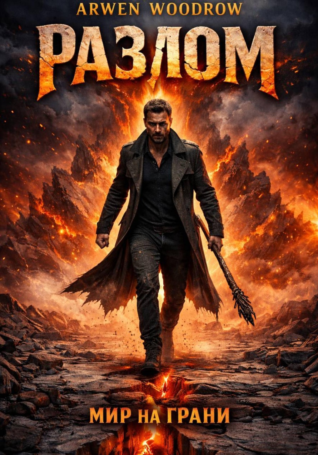 Обложка книги «Разлом»