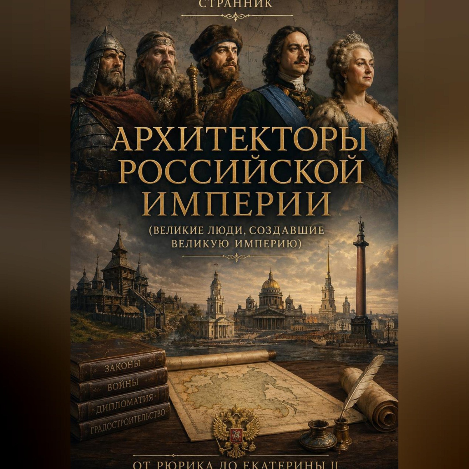 Обложка книги «Архитекторы Российской Империи (великие люди, создавшие великую Империю)»