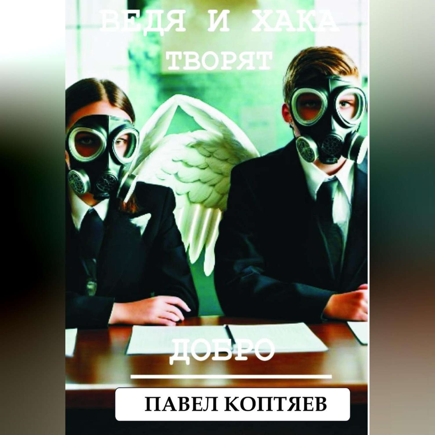 Обложка книги «Ведя и хака творят добро»