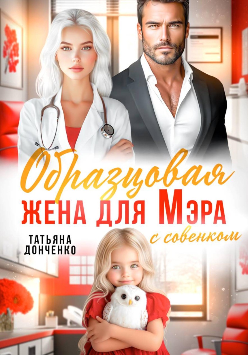 Обложка книги «Образцовая жена для мэра»