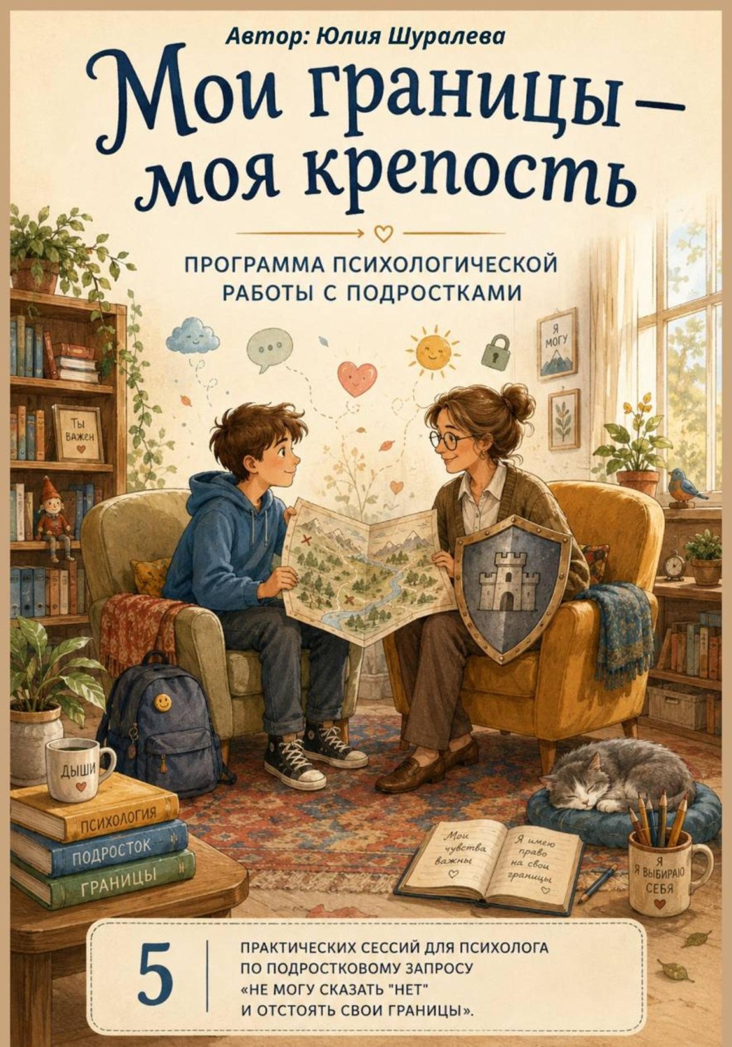 Обложка книги «Инструментарий для психолога по подростковому запросу "Не могу сказать НЕТ"»