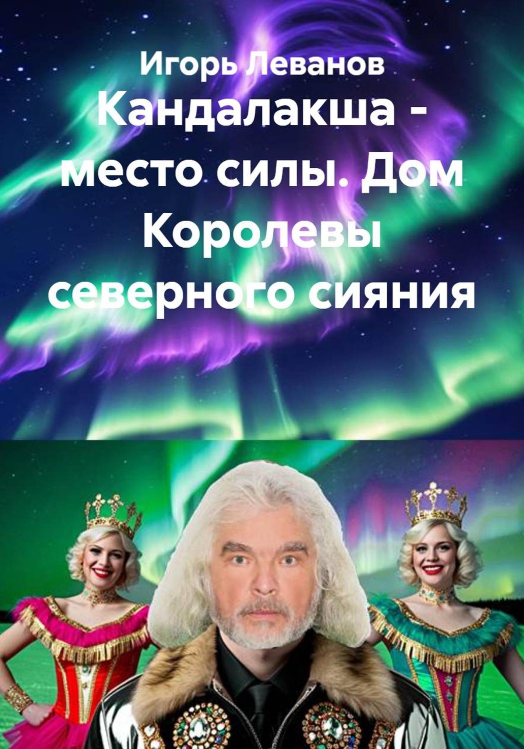 Обложка книги «Кандалакша - место силы. Дом Королевы северного сияния»