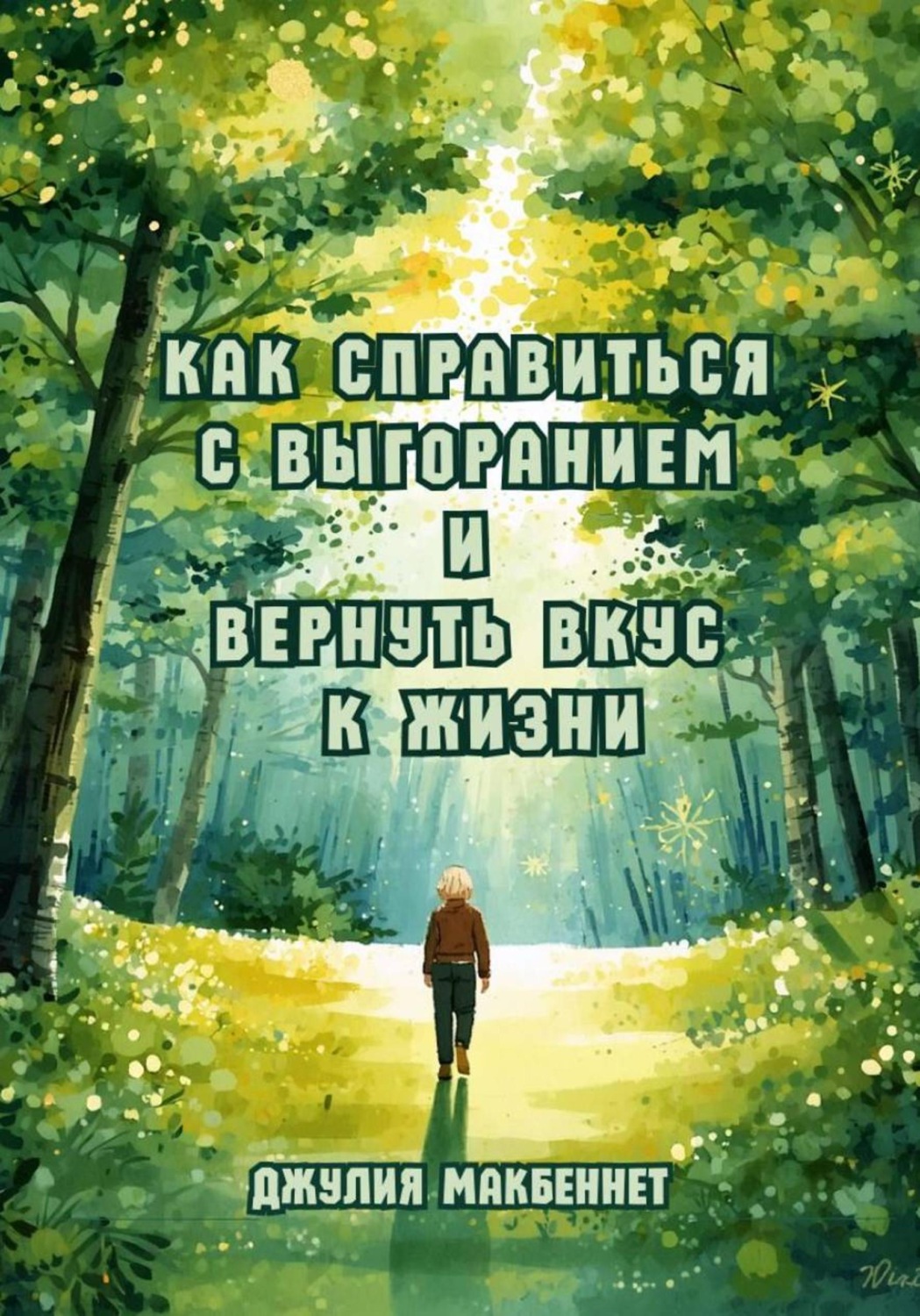 Обложка книги «Как справиться с выгоранием и вернуть вкус к жизни»