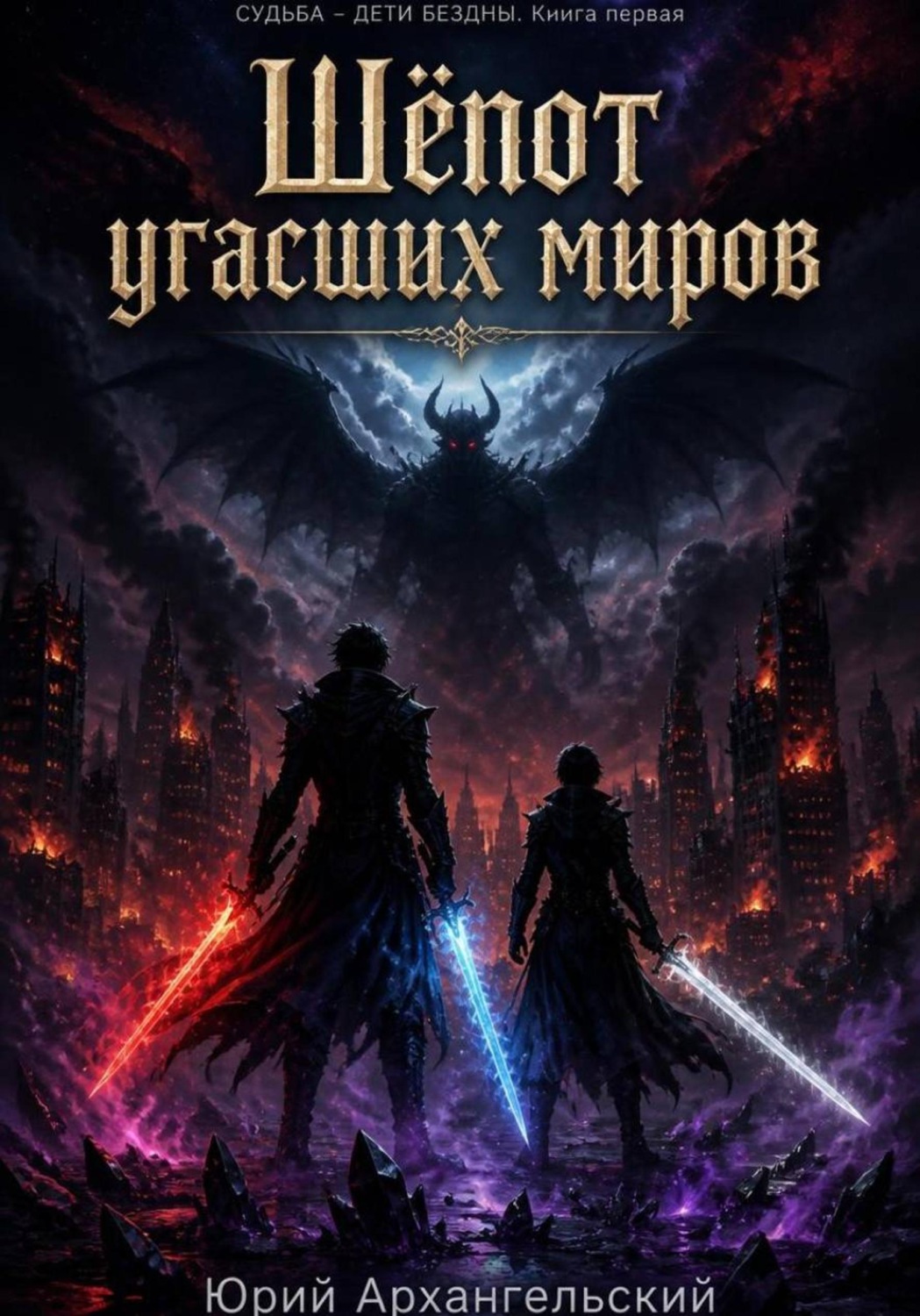 Обложка книги «Шёпот угасших миров»