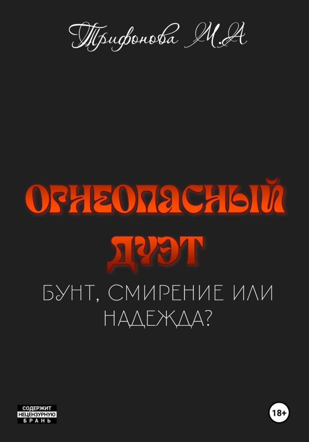 Обложка книги «Огнеопасный дуэт»