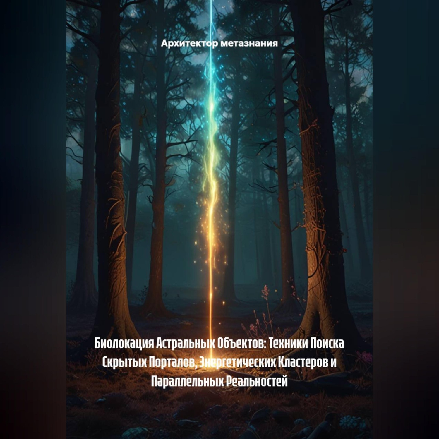 Обложка книги «Биолокация Астральных Объектов: Техники Поиска Скрытых Порталов, Энергетических Кластеров и Параллельных Реальностей»