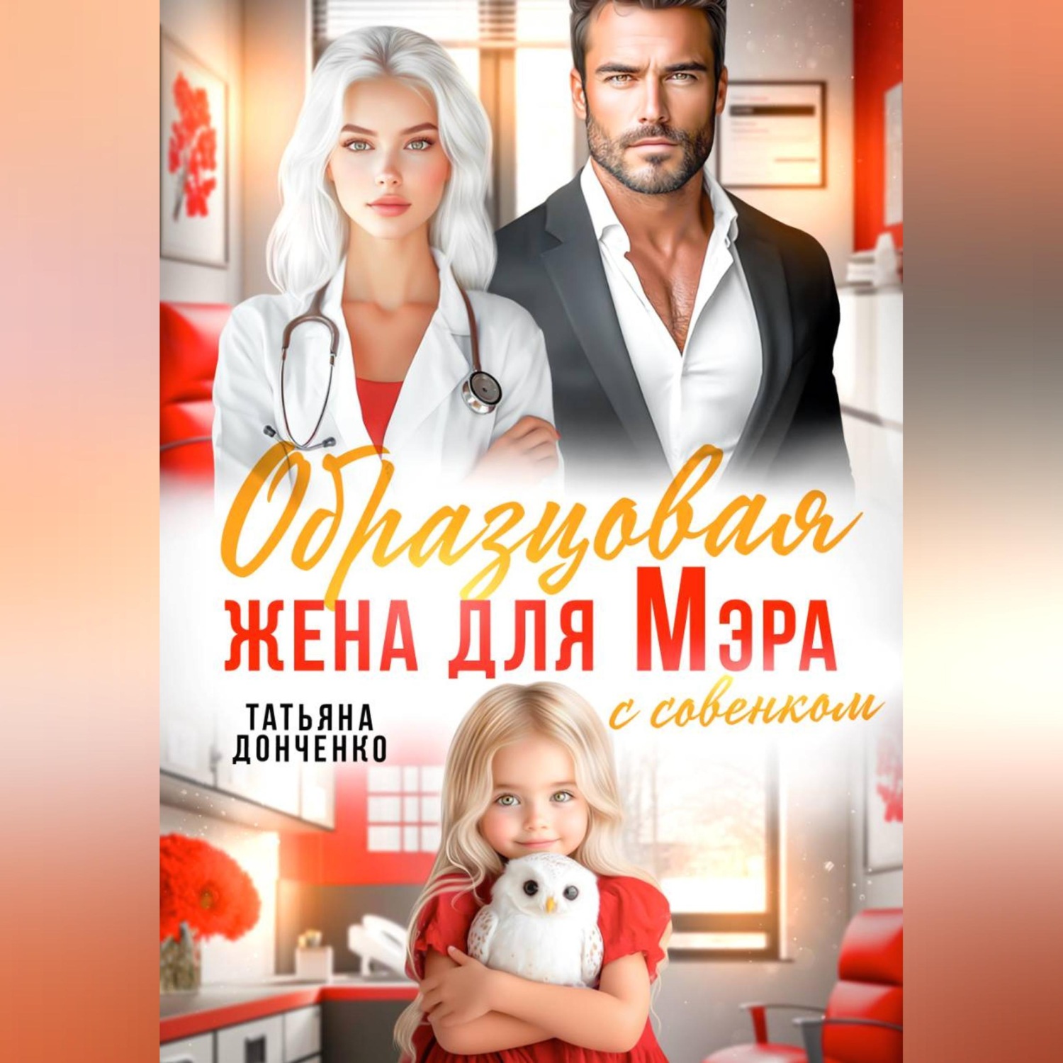 Обложка книги «Образцовая жена для мэра»