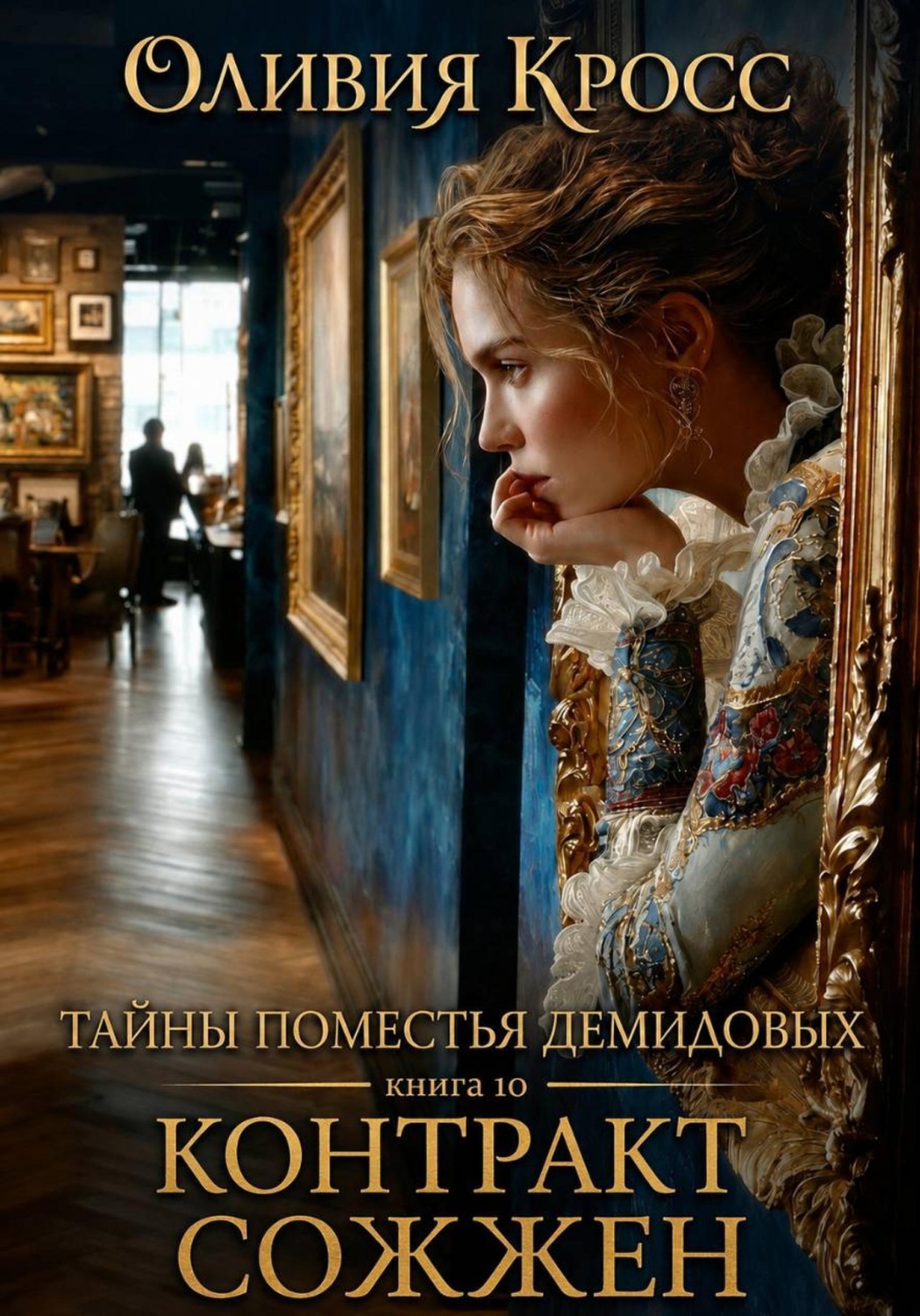 Обложка книги «Тайны поместья Демидовых. Книга 10. Контракт сожжен»