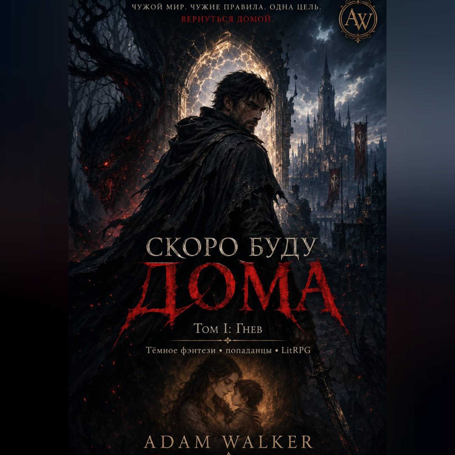 Обложка книги «Скоро буду дома Том I Гнев»