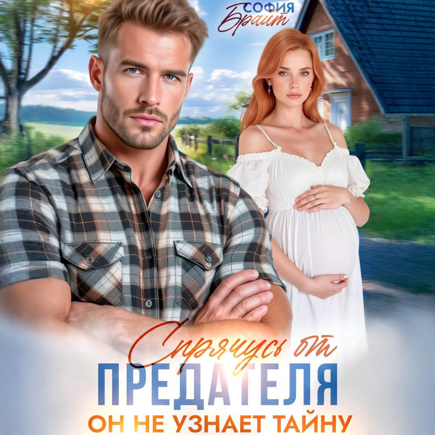 Обложка книги «Спрячусь от предателя. Он не узнает тайну»