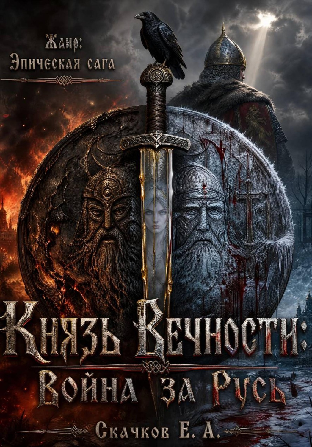 Обложка книги «Князь Вечности: Война за Русь»