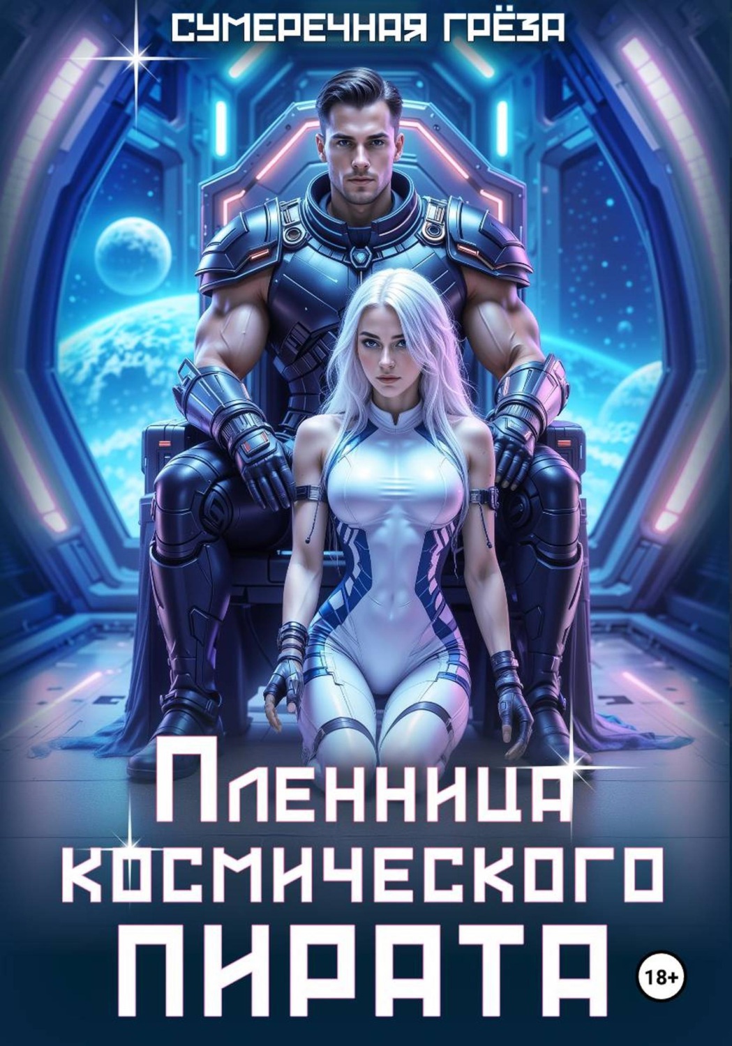 Обложка книги «Пленница космического пирата»