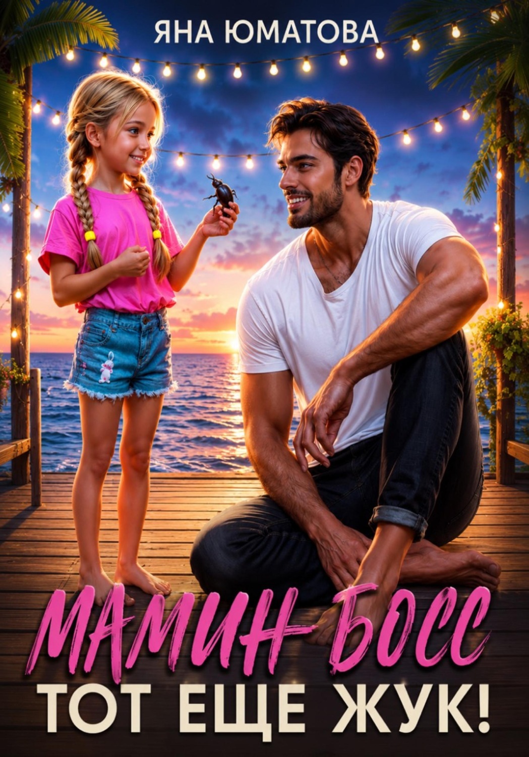 Обложка книги «Мамин босс - тот еще жук!»