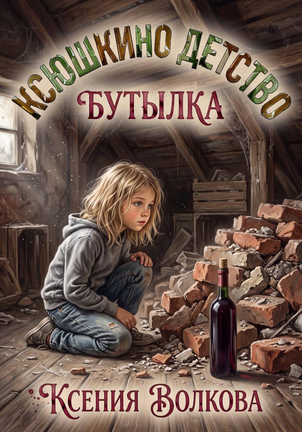 Обложка книги «Ксюшкино детство. Бутылка»