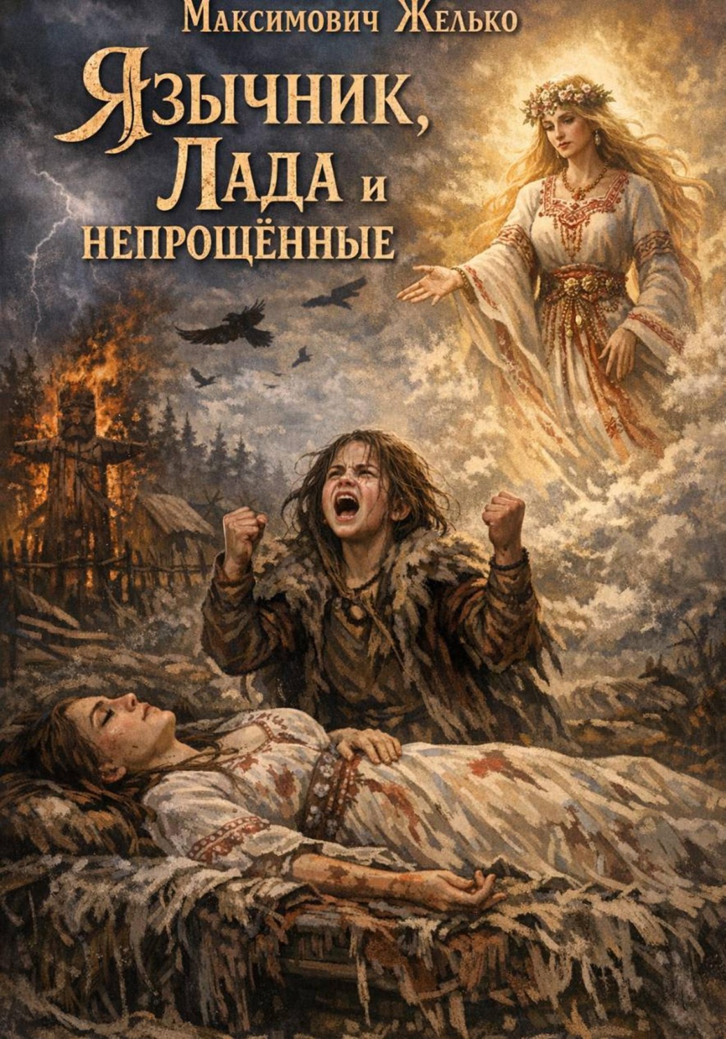 Обложка книги «Язычник, Лада и непрощенные»