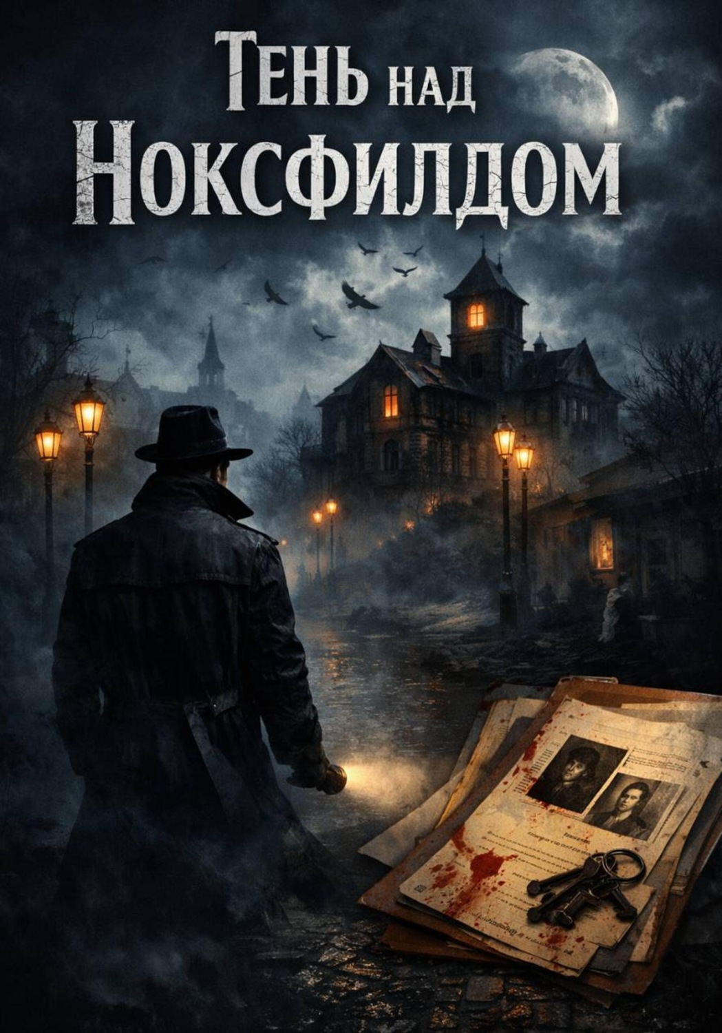 Обложка книги «Тень над Ноксфилдом»