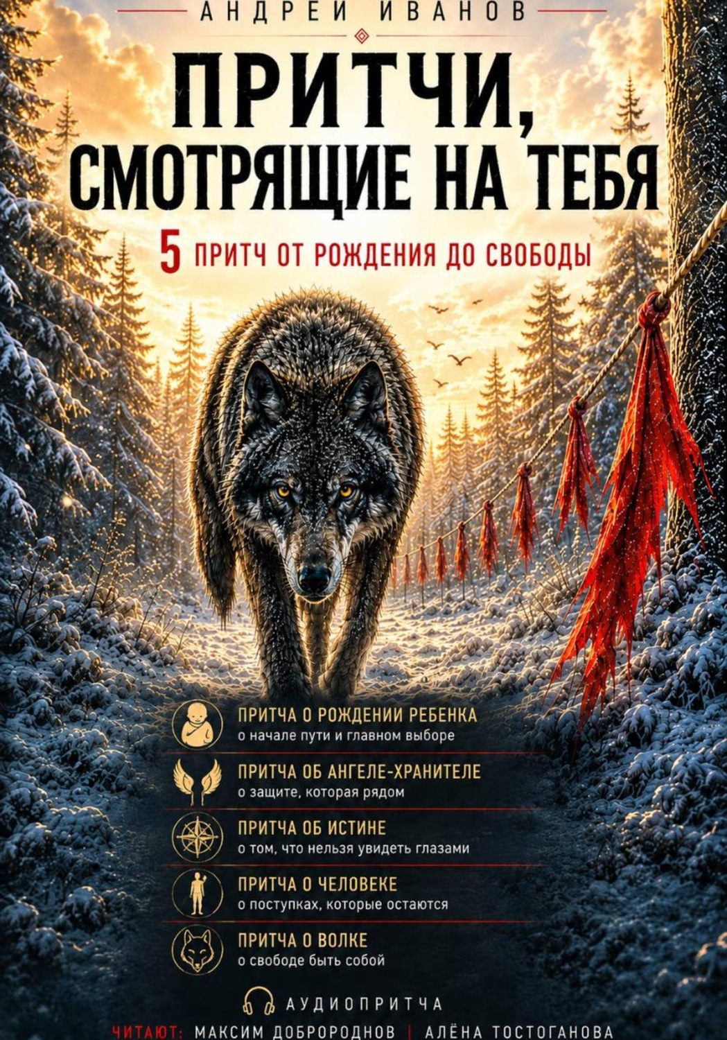 Обложка книги «Притчи, смотрящие на тебя»