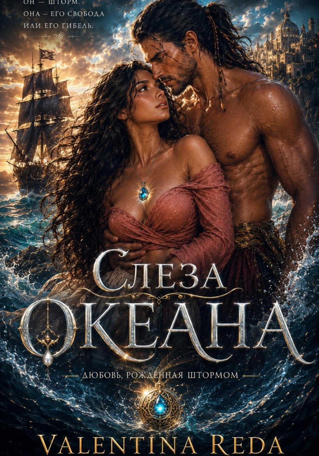 Обложка книги «Пленица Капитана Рейвена . Слеза океана»