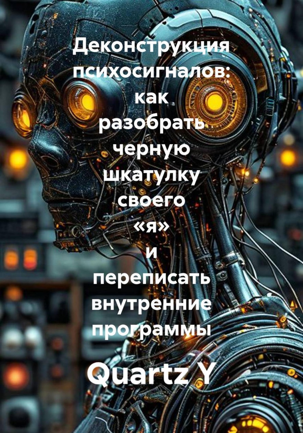 Обложка книги «Деконструкция психосигналов: как разобрать черную шкатулку своего «я» и переписать внутренние программы»