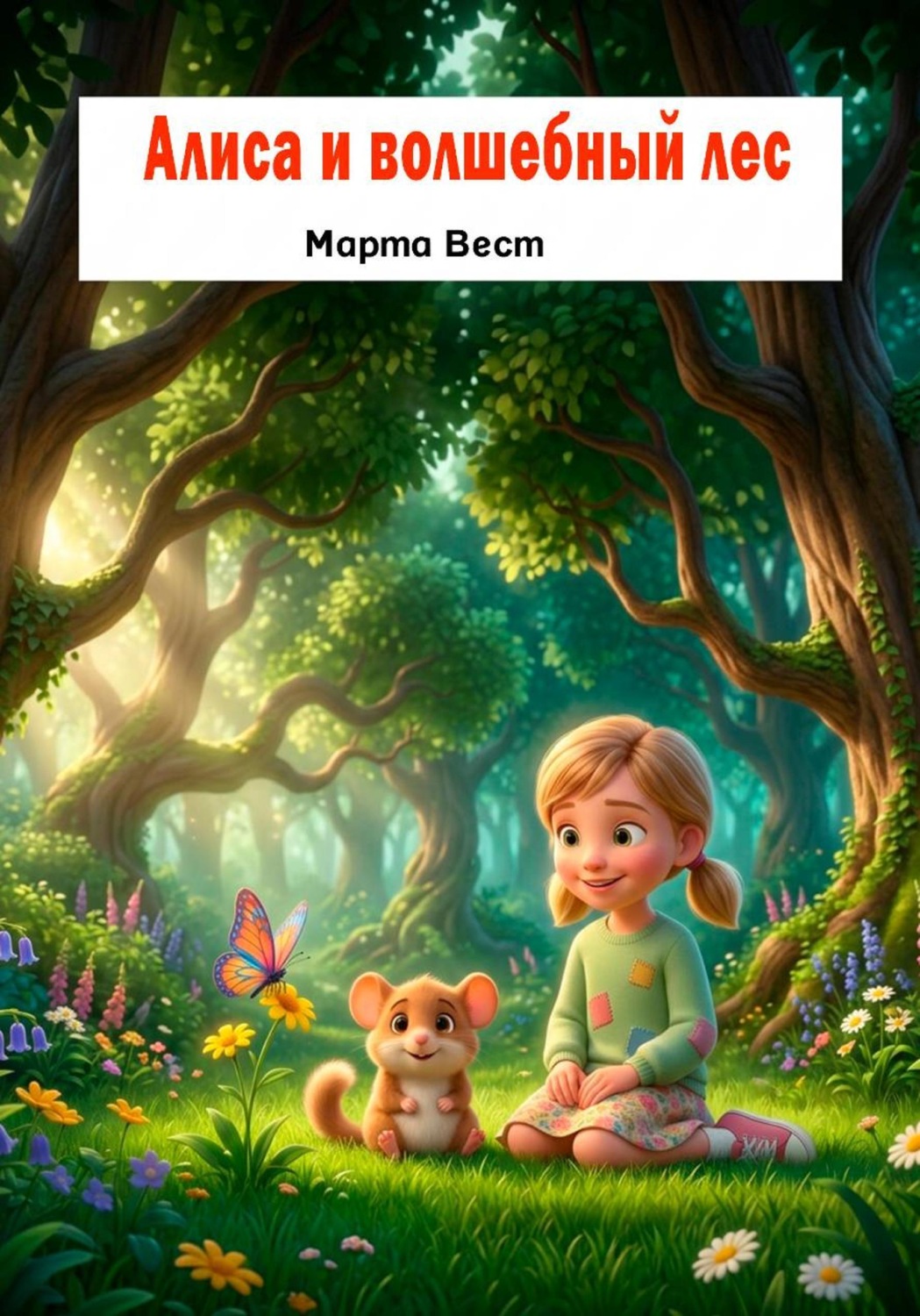 Обложка книги «Алиса и волшебный лес»